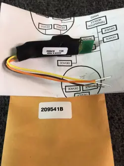 FTT NETWORK TERMINATION MODULE RESISTOR 209541B HONEYWELL 209541B LON FT10