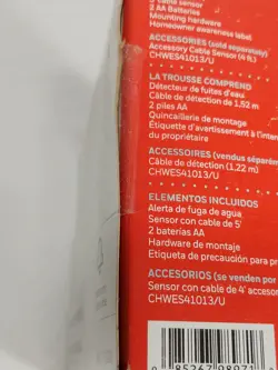 HONEYWELL WATER LEAK