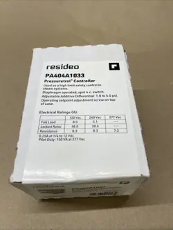 RESIDEO (HONEYWELL) PRESSURETROL PA404A1033