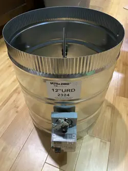 EWC CONTROLS 12URD 12” URD MOTORIZED DAMPER HONEYWELL