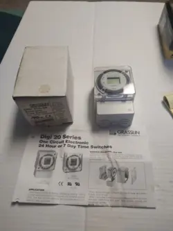 GRASSLIN DIGI20A-24 TIMER HONEYWELL READ DESC SEE PICS