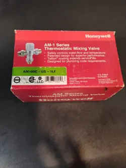 HONEYWELL AM100C-US-1LF  THERMOSTATIC MIXING VALVE - 1/2