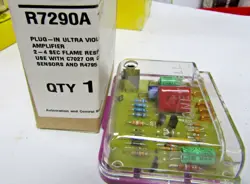 ✌️NEW HONEYWELL R7290A 1001  ULTRAVIOLET AMPLIFIER 3 SECOND FLAME CURRENT LEVEL