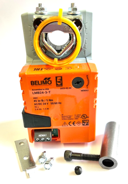 BELIMO KIT 1 REPLACE HONEYWELL M847D SERIES MOTOR ON HONEYWELL ZD & ARD DAMPERS