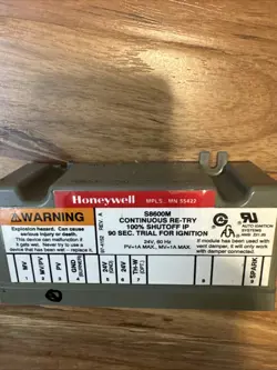 HONEYWELL S8600M1005 1IGNITION