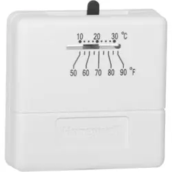 HONEYWELL T812A1010 1 HEAT SINGLE STAGE DIGITAL ROUND THERMOSTAT;