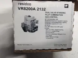 NEW HONEYWELL VR8200A2132 DUAL VALVE STANDING PILOT COMBINATION GAS CONTROL