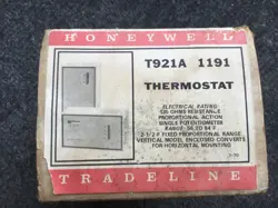 NEW OLD STOCK HONEYWELL T921A 1191 PROPORTIONAL CONTROL THERMOSTAT