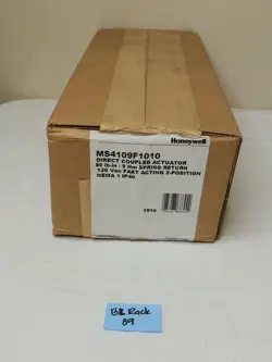 HONEYWELL MS4109F1010 120V DIRECT COUPLED ACTUATOR