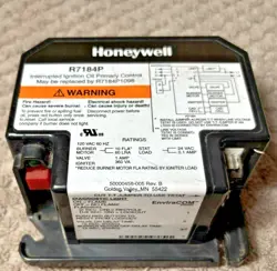 HONEYWELL R7184P 1080 OIL BURNER PRIMARY CONTROL