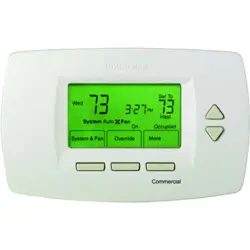  HONEYWELL COMMERCIALPRO 7000 PROGRAMMABLE COMMERCIAL THERMOSTAT, PREMIER WHITE;