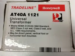 HONEYWELL AT40A1121 FOOT MOUNTED 120 VAC TRANSFORMER