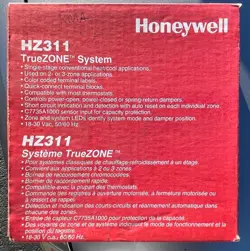 NEW HONEYWELL HOME HZ311 TRUEZONE SYSTEM
