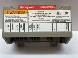LHONEYWELL S8600M IGNITION CONTROL MODULE USED WORKING
