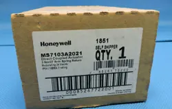 HONEYWELL SPRING RETURN DIRECT COUPLED ACTUATOR MS7103A2021