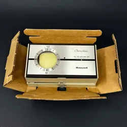 VINTAGE HONEYWELL CHRONOTHERM THERMOSTAT BATTERY - FOR PART OR NOT WORKING