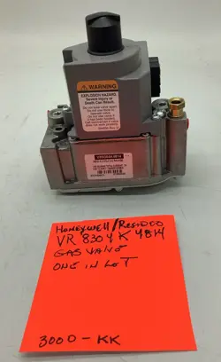 HONEYWELL/RESIDEO GAS VALVE, VR8304K4814, (1 IN LOT) 3000-KK