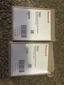 2 HONEYWELL TR21 20K OHM NTC ROOM TEMP SENSORS