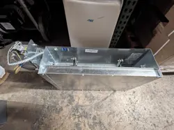 CESCO CG2 28X8 COMBINATION FIRE SMOKE DAMPER 120V HONEYWELL ACTUATOR & 18