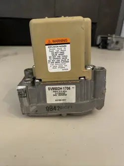 HONEYWELL FURNACE SMART GAS VALVE SV9502H 1706