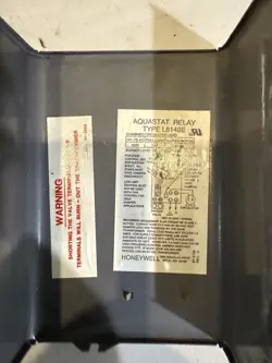 HIGH LIMIT RELAY
