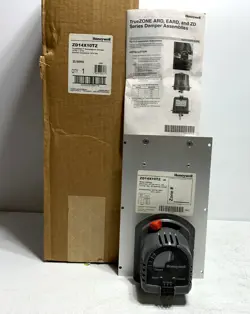 HONEYWELL ZD14X10TZ ZONE CONTROL DAMPER 24VAC 60HZ 7W