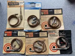 6 NOS REPLACEMENT THERMOCOUPLE TRADE LINE HONEYWELL PENN-BASO JOHNSON CONTROL