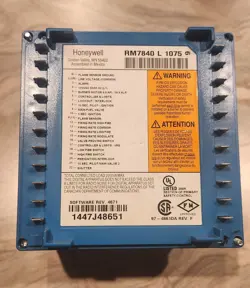 BURNER CONTROL UNIT