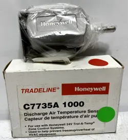 HONEYWELL C7735A 1000 DUCT DISCHARGE AIR TEMPERATURE SENSOR 24V