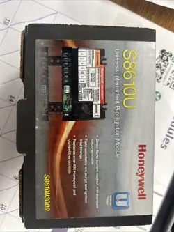 S8610U3009 HONEYWELL UNIVERSAL INTERMITTENT PILOT IGNITION MODULE