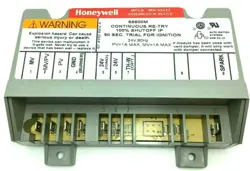 S8600M HONEYWELL IGNITION CONTROL MODULE CONTINUOUS RE-TRY - EXCELLENT CONDITION
