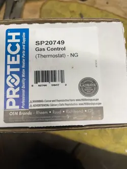 SP20749 GAS CONTROL