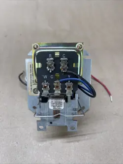 WEIL MCLAIN 510-312-167 COMBINATION TRANSFORMER AND DPST RELAY HONEYWELL