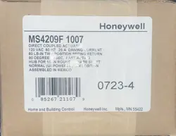 HONEYWELL TWO POSITION DIRECT COUPLED ACTUATOR MODEL MS4209F1007