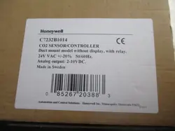 HONEYWELL C7232B1014 CO2 SENSOR NEW!