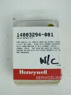 NEW HONEYWELL 14003294-001 VALVE REPACK/REBUILD KIT FOR V5011A,C,F,G & V5013A,B