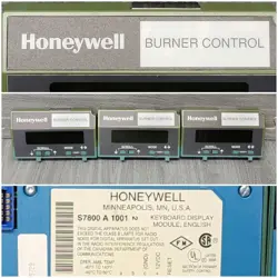 HONEYWELL S7800A1001 BURNER CONTROL KEYBOARD DISPLAY MODULE / USED