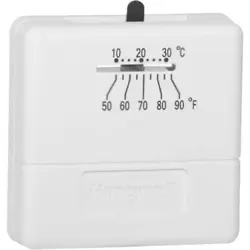 HONEYWELL SQUARE  1 HEAT SINGLE STAGE THERMOSTAT, PREMIER WHITE - T812A1002;