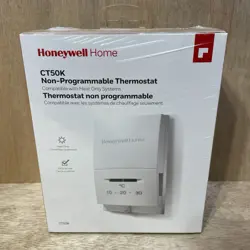 HONEYWELL CT50K HOME NON-PROGRAMMABLE THERMOSTAT HEAT ONLY-IN CELSIUS CANADA