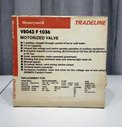 HONEYWELL V8043 F 1036 MOTORIZED 3/4