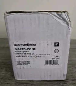 HONEYWELL M847D- ZONE VALVE ACTUATOR DAMPER OPERATOR. FREE SHIPPING.