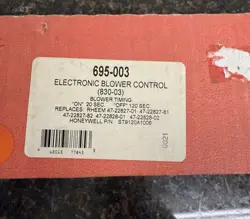RHEEM ROBERTSHAW 695-003 ELECTRONIC BLOWER CONTROL 830-03 HONEYWELL ST9120A1006