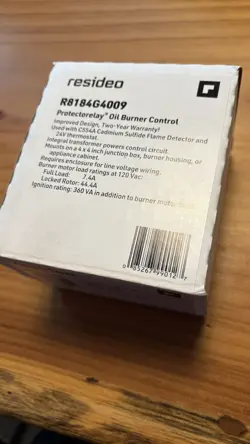 BURNER CONTROL R8184G4009