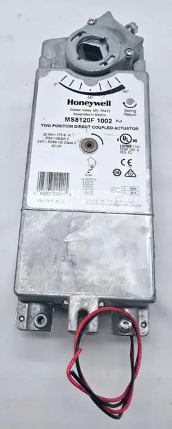 HONEYWELL MS8120F 1002 2 POSITION DIRECT COUPLED ACTUATOR WITH END SWITCH,24V