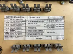 CLEAVER BROOKS CB70