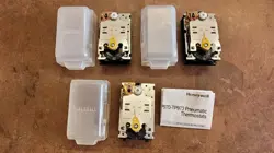 LOT OF 3 HONEYWELL TP970A 2004 4 PNEUMATIC THERMOSTATS