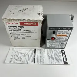 NEW HONEYWELL R8184G 4009 PROTECTORELAY OIL BURNER CONTROL MODULE GENUINE OEM