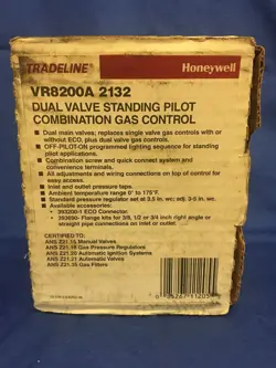 VR8200A 2132 DUAL STANDING PILOT -  HONEYWELL