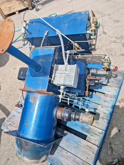 POWER FLAME BURNER CR4-GO-25 NATURAL GAS OR #2 OIL W/ HONEYWELL CONTROLS, 5HP