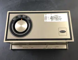 CARRIER T872-C-1236-1 HEAT/COOL THERMOSTAT VE8